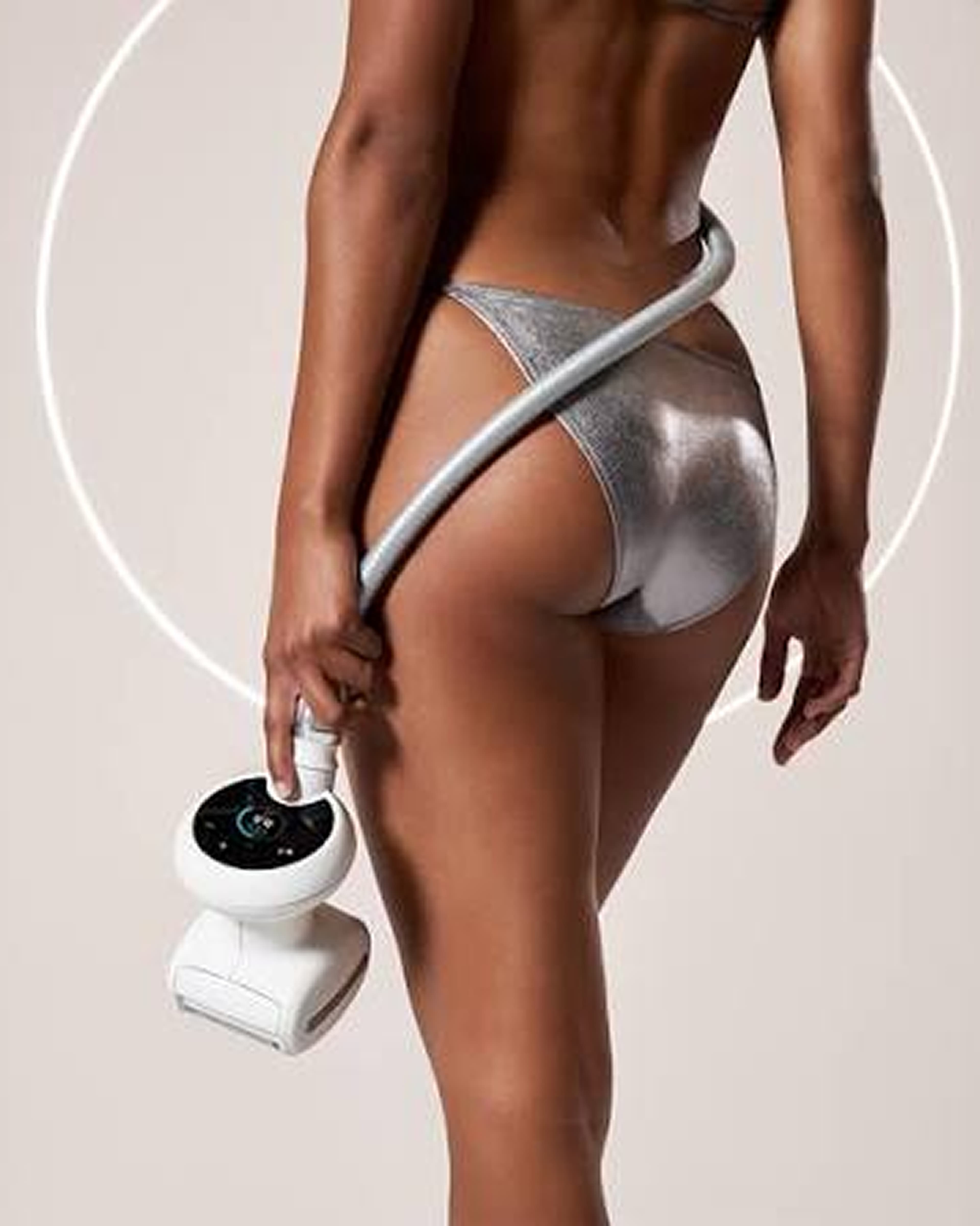 LPG endermologie body treatment in progress