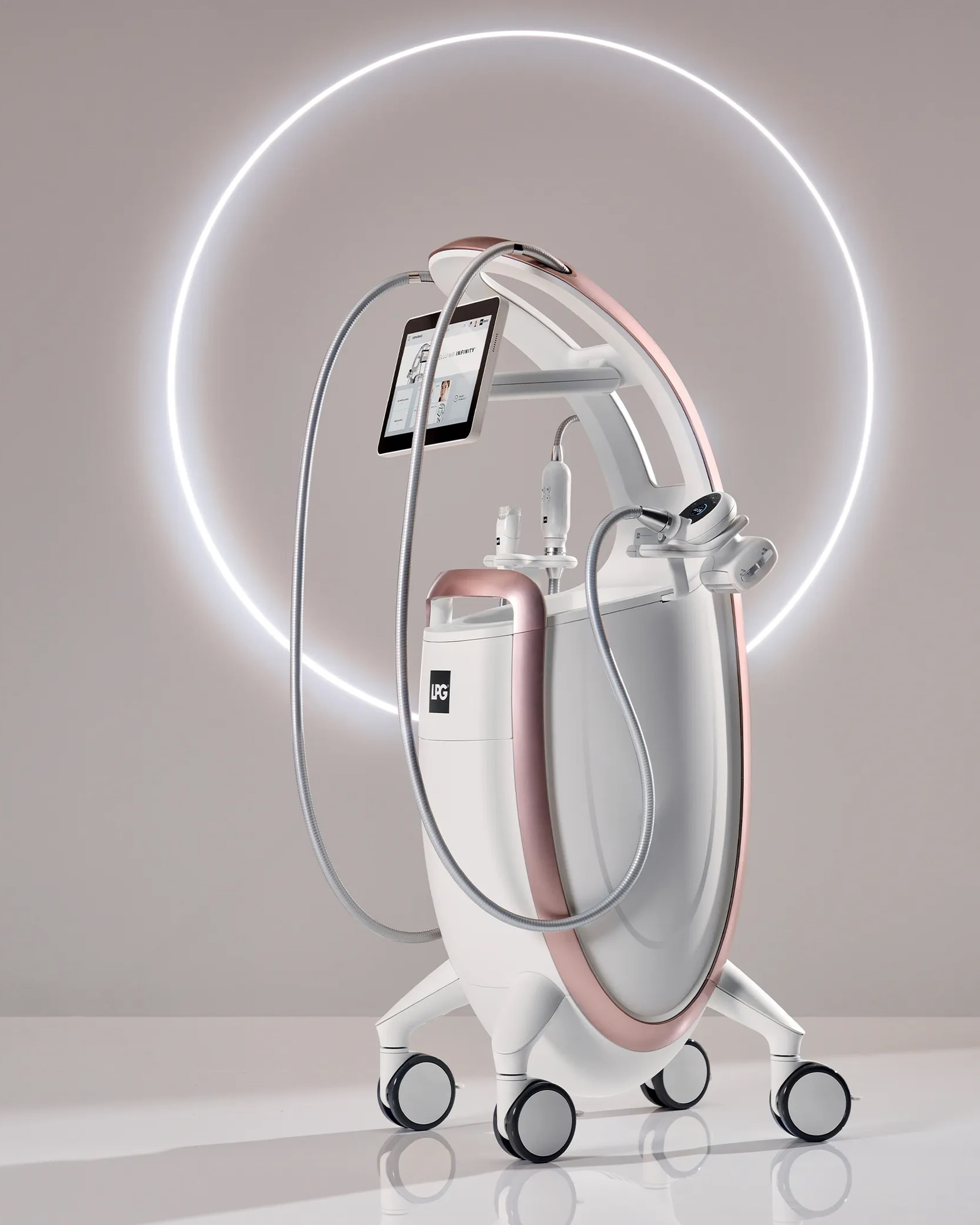The Cellu M6 Infinity® device, LPG's next-generation endermologie machine